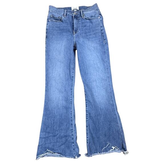 Frame Le Crop Flare Jeans Size 26 - Picture 4 of 8